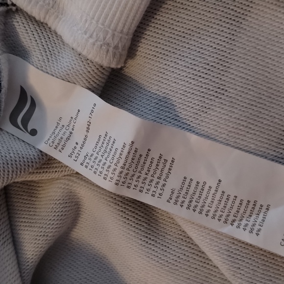 Fabletics Jasmine Side Slit Pullover Cool Tie Dye Wide‎ Cuffs - Picture 7 of 8